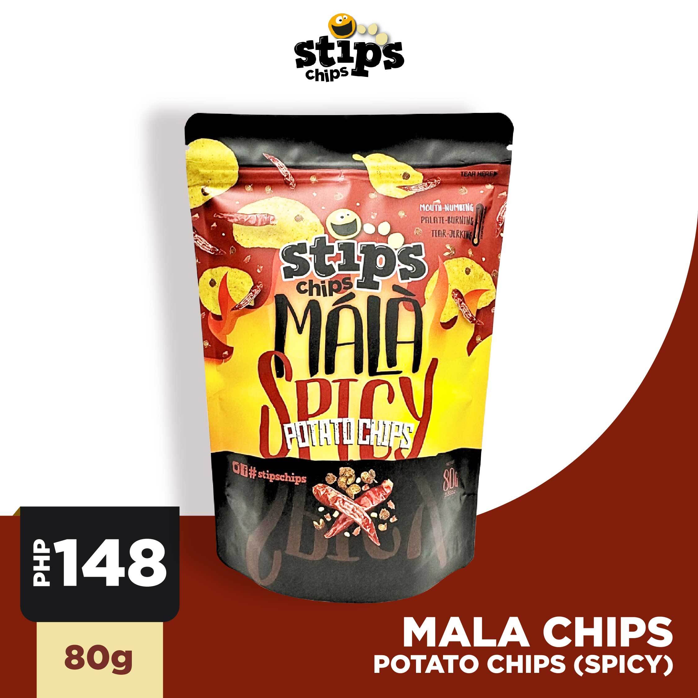 Stip's Chips Málà Spicy Potato Chips 80g